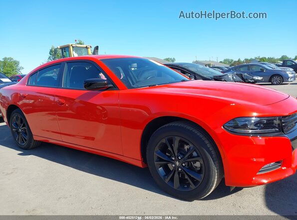2C3CDXJG6PH520008 2023 DODGE CHARGER Orange უკანა სალონის ხედი