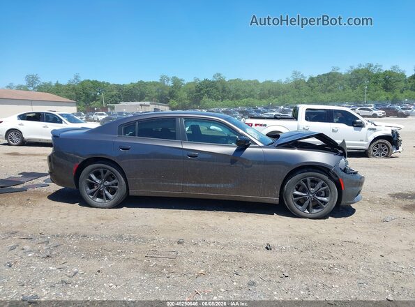2C3CDXJG7PH613748 2023 DODGE CHARGER Gray Vista interior trasera