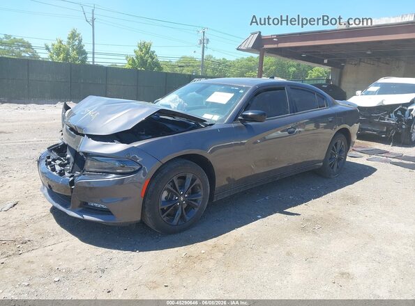 2C3CDXJG7PH613748 2023 DODGE CHARGER Gray Vista tres cuartos delantera izquierda