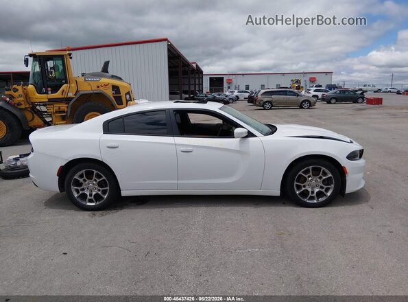 2C3CDXJG8GH351710 2016 DODGE CHARGER White Vista del cuadro de instrumentos