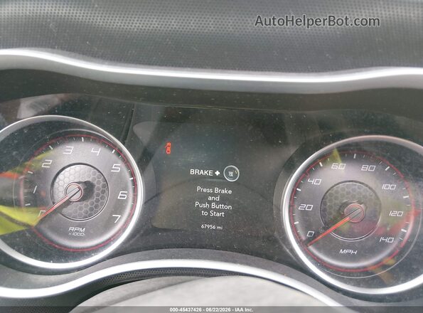 2C3CDXJG8GH351710 2016 DODGE CHARGER White Vista de los asientos traseros