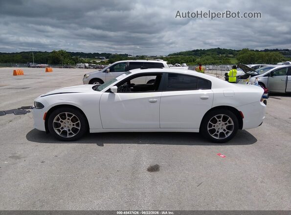 2C3CDXJG8GH351710 2016 DODGE CHARGER White Vista interior trasera