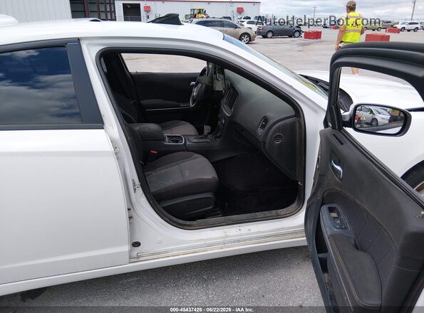 2C3CDXJG8GH351710 2016 DODGE CHARGER White Vista interior delantera