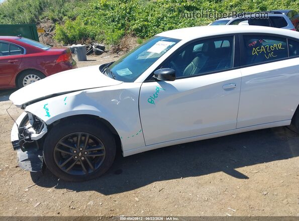 2C3CDXJG8KH591753 2019 DODGE CHARGER White წინა ხედი