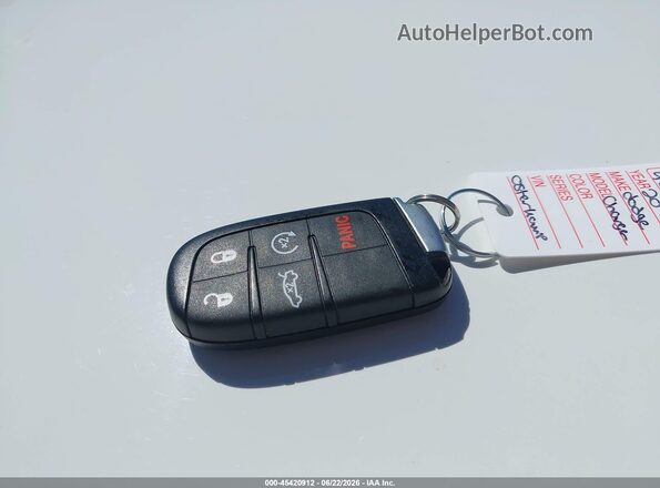 2C3CDXJG8KH591753 2019 DODGE CHARGER White წინა პანელის ხედი