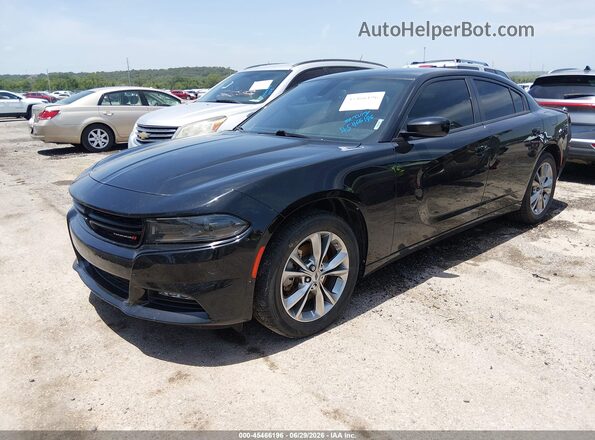 2C3CDXJG8NH115927 2022 DODGE CHARGER Черный Передняя левая четверть