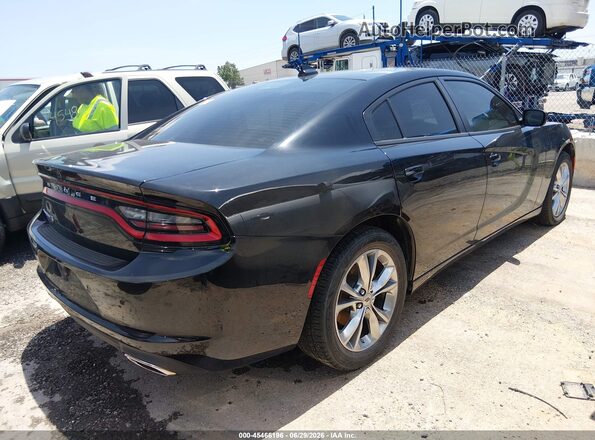 2C3CDXJG8NH115927 2022 DODGE CHARGER Черный Задняя правая четверть