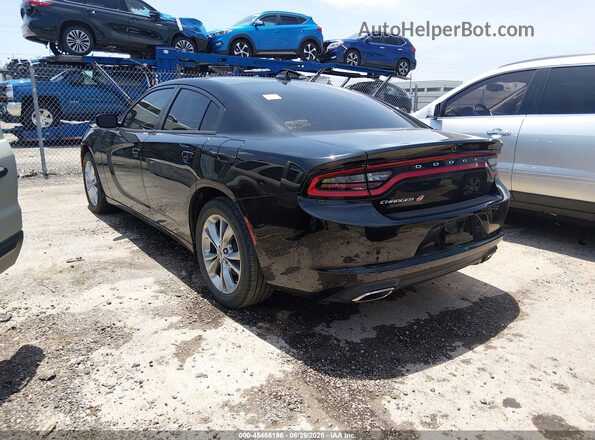 2C3CDXJG8NH115927 2022 DODGE CHARGER Черный Задняя левая четверть