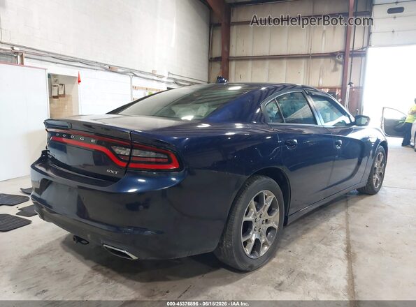 2C3CDXJG9HH505486 2017 DODGE CHARGER Dark Blue Задня права чверть