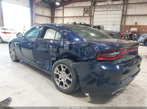 2C3CDXJG9HH505486 2017 DODGE CHARGER Dark Blue Задня ліва чверть