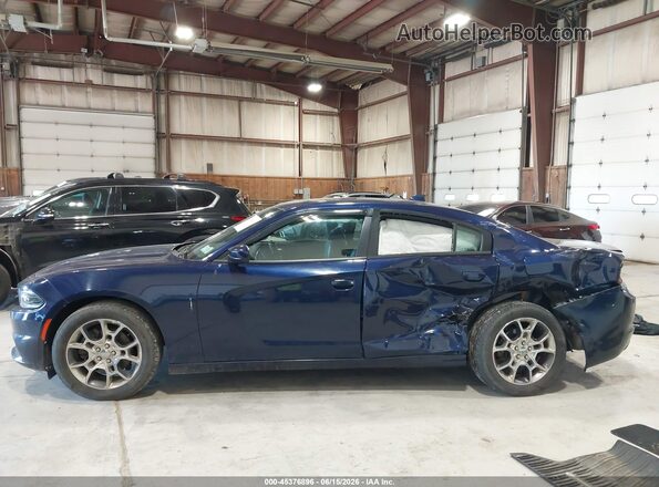 2C3CDXJG9HH505486 2017 DODGE CHARGER Dark Blue Панорамний вид салону 360°