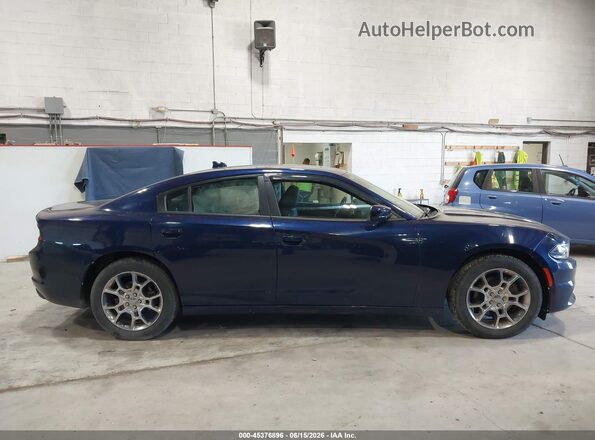 2C3CDXJG9HH505486 2017 DODGE CHARGER Dark Blue Вид задньої частини салону