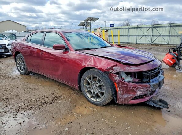 2C3CDXJG9HH653265 2017 DODGE CHARGER Maroon Передня права чверть