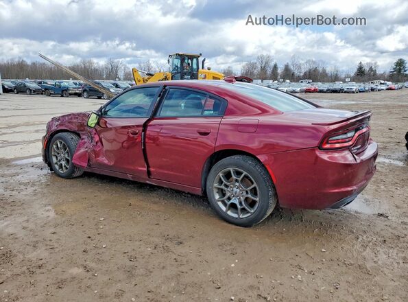 2C3CDXJG9HH653265 2017 DODGE CHARGER Maroon Задня ліва чверть