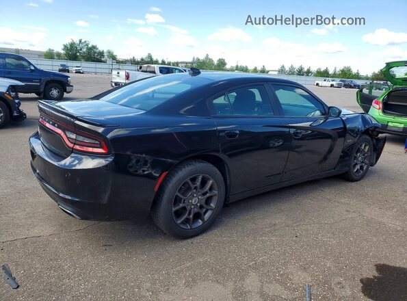 2C3CDXJG9JH136263 2018 DODGE CHARGER Black Rear right