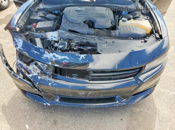 2C3CDXJG9JH136263 2018 DODGE CHARGER Black Rear interior view