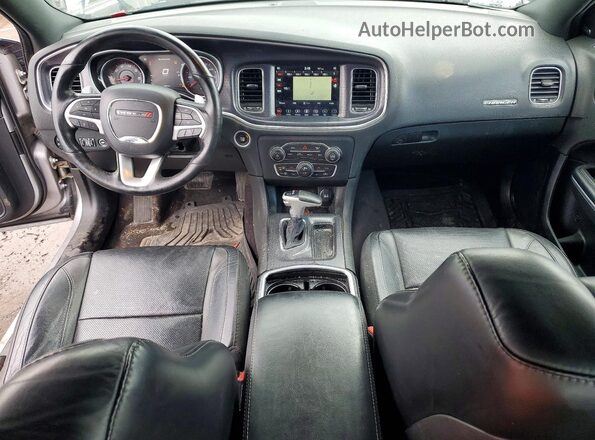 2C3CDXJG9JH189545 2018 DODGE CHARGER Silver Առջևի վահանակի տեսք