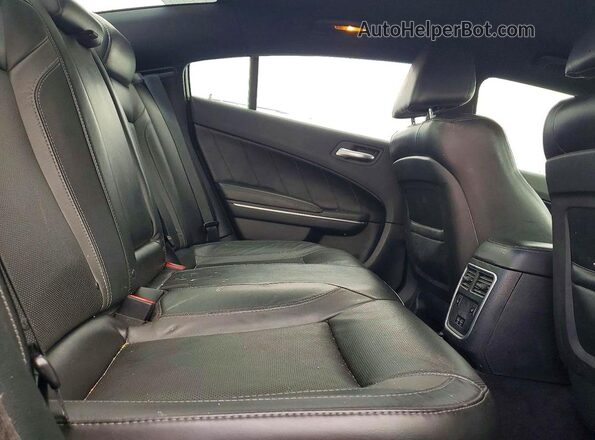 2C3CDXJG9JH189545 2018 DODGE CHARGER Silver Հետևի նստատեղերի տեսք