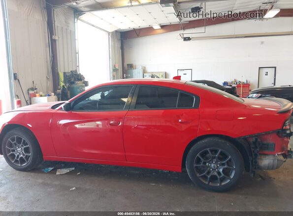 2C3CDXJGXJH230880 2018 DODGE CHARGER Red Widok wnętrza 360 stopni