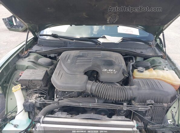 2C3CDXJGXKH743273 2019 DODGE CHARGER Green Widok z tyłu