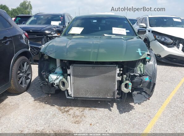 2C3CDXJGXKH743273 2019 DODGE CHARGER Green Widok wnętrza z tyłu