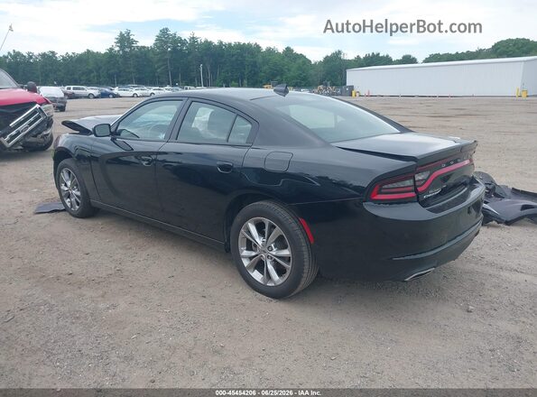 2C3CDXJGXPH632553 2023 DODGE CHARGER Черный Задняя левая четверть