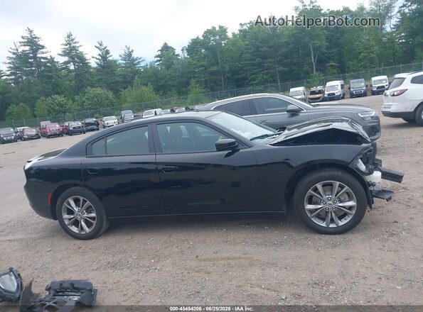 2C3CDXJGXPH632553 2023 DODGE CHARGER Черный Панорамный вид салона 360°