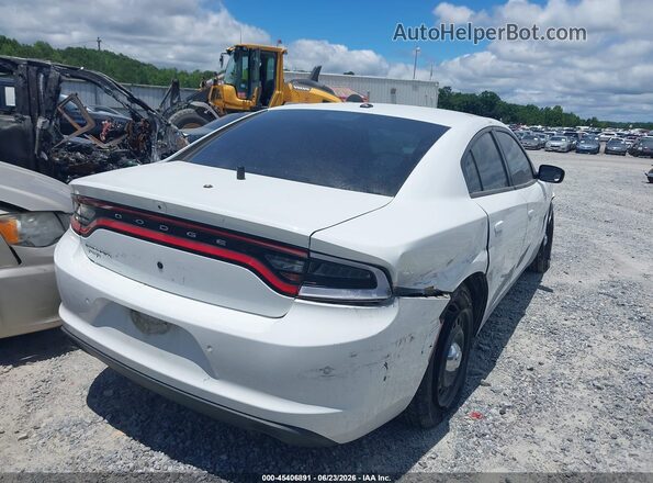 2C3CDXKG6MH540835 2021 DODGE CHARGER White Задня права чверть