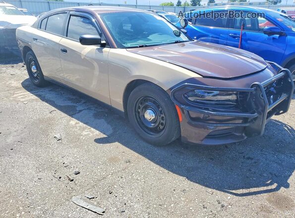 2C3CDXKT0GH247871 2016 DODGE CHARGER Brown 