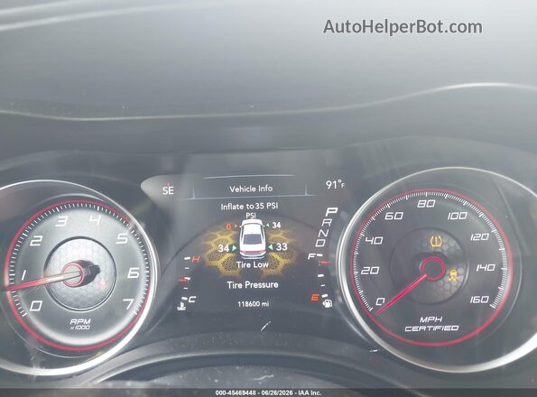 2C3CDXKT2KH676809 2019 DODGE CHARGER Blue Vista de los asientos traseros
