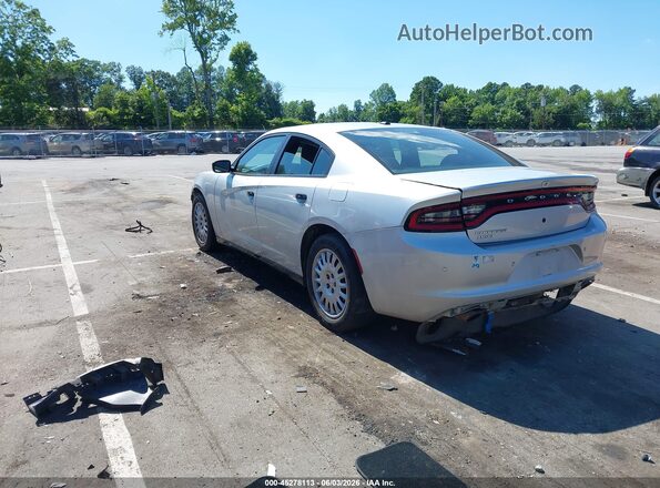 2C3CDXKT3JH248715 2018 DODGE CHARGER Silver Tył lewy
