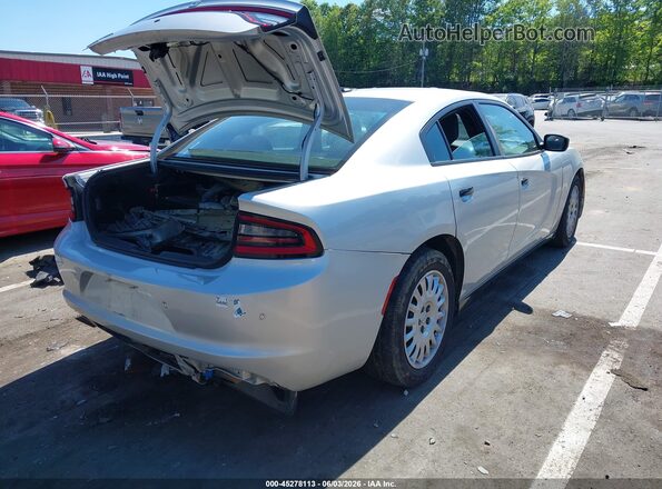 2C3CDXKT3JH248715 2018 DODGE CHARGER Silver Tył prawy