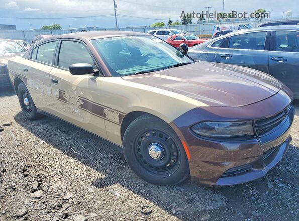 2C3CDXKT4GH247873 2016 DODGE CHARGER Brown 