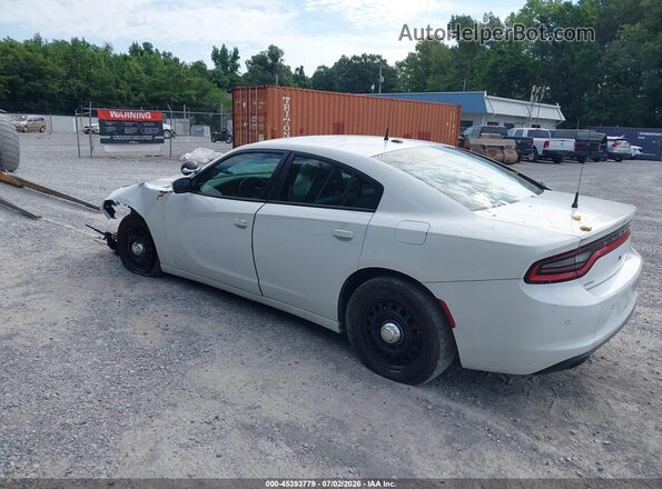 2C3CDXKT4LH130420 2020 DODGE CHARGER Белый Задняя левая четверть