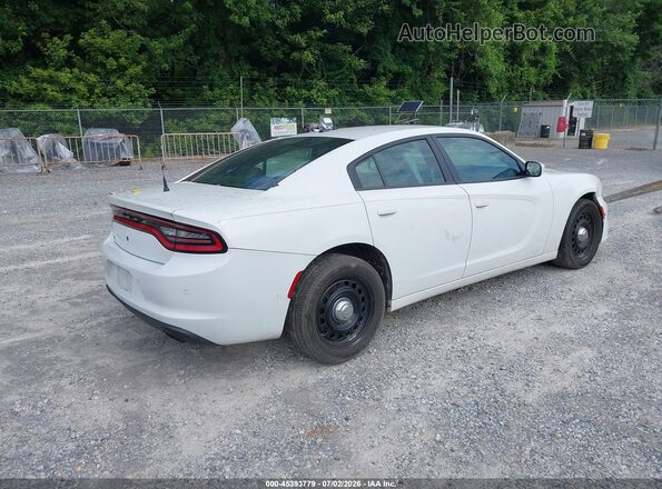 2C3CDXKT4LH130420 2020 DODGE CHARGER Белый Задняя правая четверть