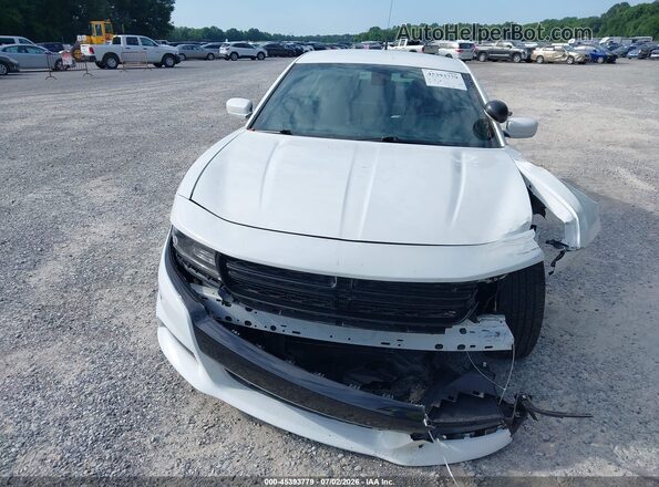 2C3CDXKT4LH130420 2020 DODGE CHARGER Белый Вид щитка приборов
