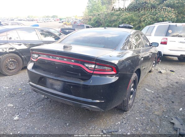 2C3CDXKT5KH726926 2019 DODGE CHARGER Black Tył prawy