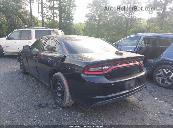 2C3CDXKT5KH726926 2019 DODGE CHARGER Black Tył lewy