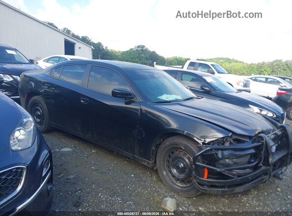 2C3CDXKT5KH726926 2019 DODGE CHARGER Black Widok wnętrza z tyłu