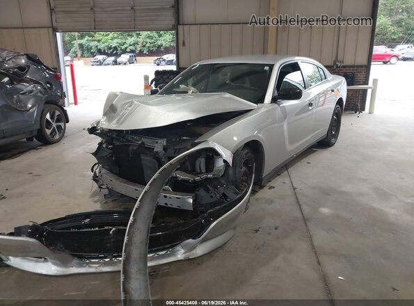 2C3CDXKT6KH514732 2019 DODGE CHARGER Silver Przód lewy