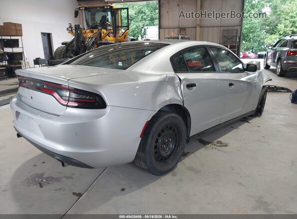 2C3CDXKT6KH514732 2019 DODGE CHARGER Silver Tył prawy