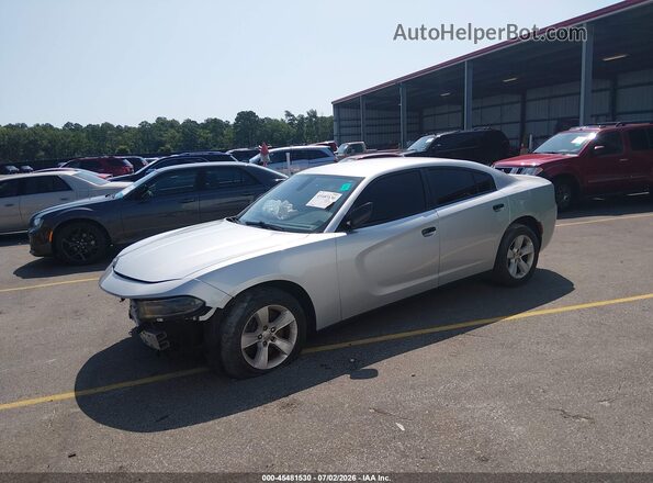 2C3CDXKT8GH268113 2016 DODGE CHARGER Silver Передня ліва чверть