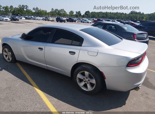 2C3CDXKT8GH268113 2016 DODGE CHARGER Silver Задня ліва чверть
