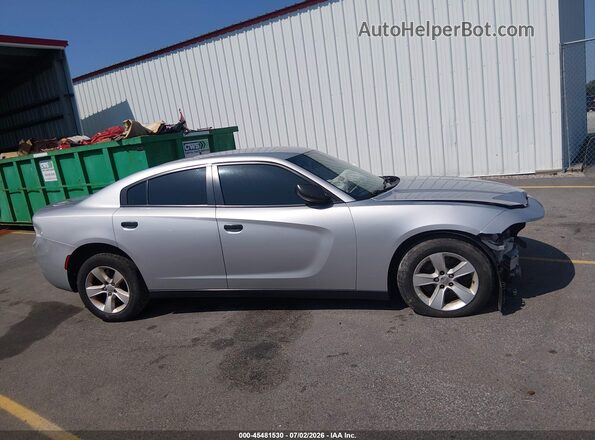 2C3CDXKT8GH268113 2016 DODGE CHARGER Silver Панорамний вид салону 360°