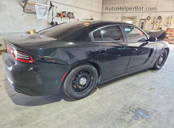 2C3CDXKT9HH596240 2017 DODGE CHARGER Black Trasero derecho