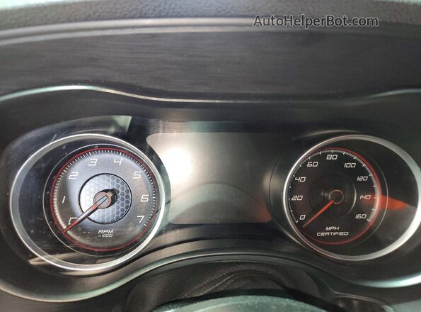 2C3CDXKT9HH596240 2017 DODGE CHARGER Black Vista del cuadro de instrumentos