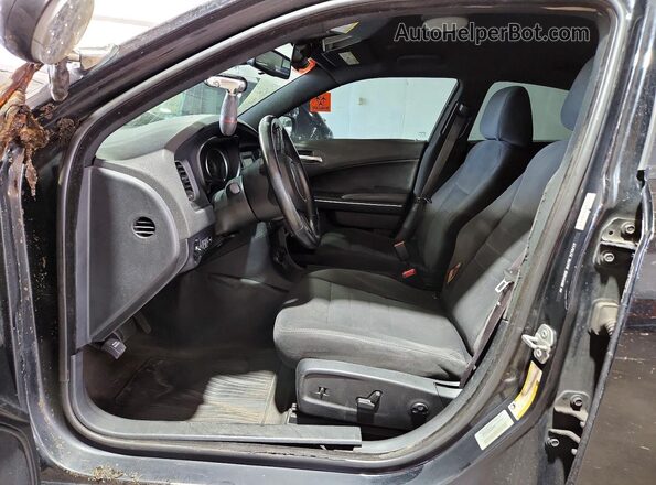 2C3CDXKT9HH596240 2017 DODGE CHARGER Black Vista interior delantera