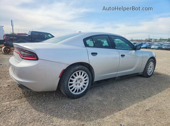 2C3CDXKTXLH127523 2020 DODGE CHARGER Серебряный Задняя правая четверть