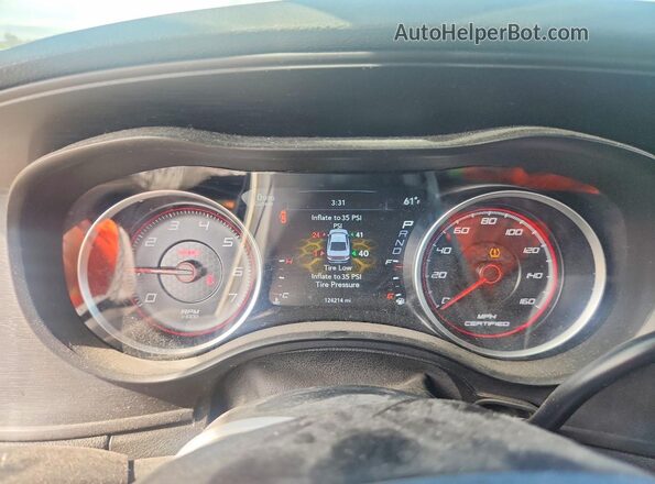2C3CDXKTXLH127523 2020 DODGE CHARGER Серебряный Вид щитка приборов