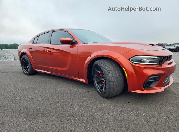2C3CDXL90MH526087 2021 DODGE CHARGER Orange Առջևի աջ
